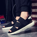 Dames comfortabele sandalen met verstelbare banden – Zwart