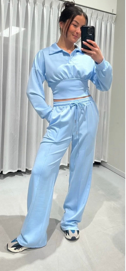 Jente Joggingset | Blauw