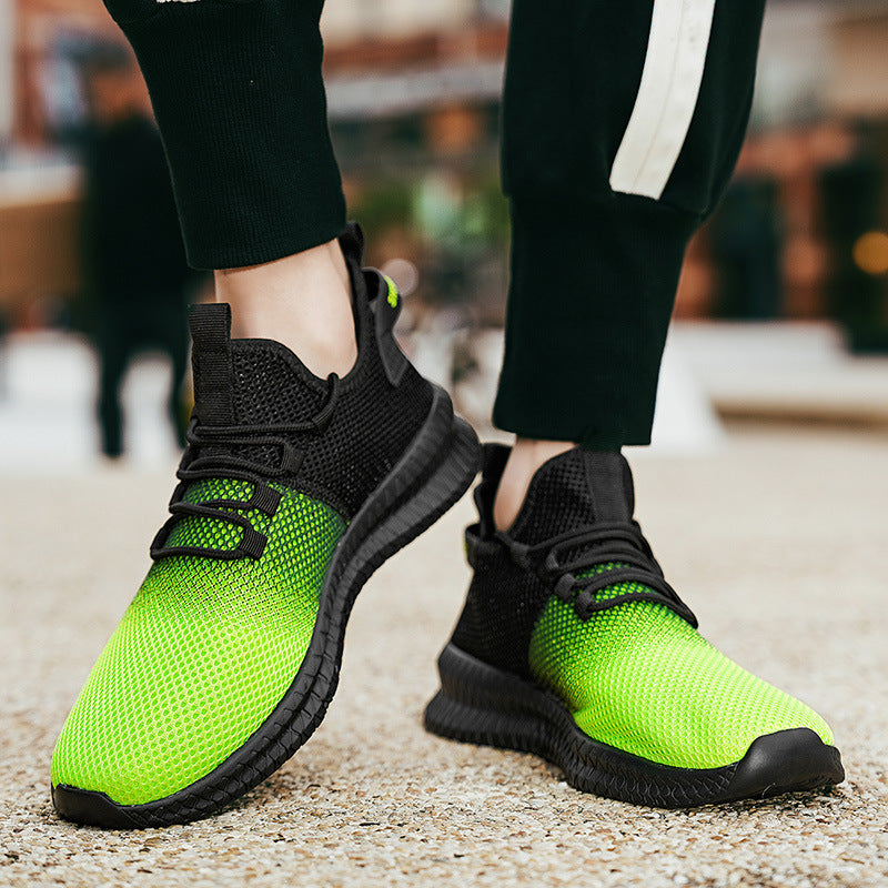 Dames lichte hardloopschoenen met flexibele zool en ergonomisch ontwerp – Wit
