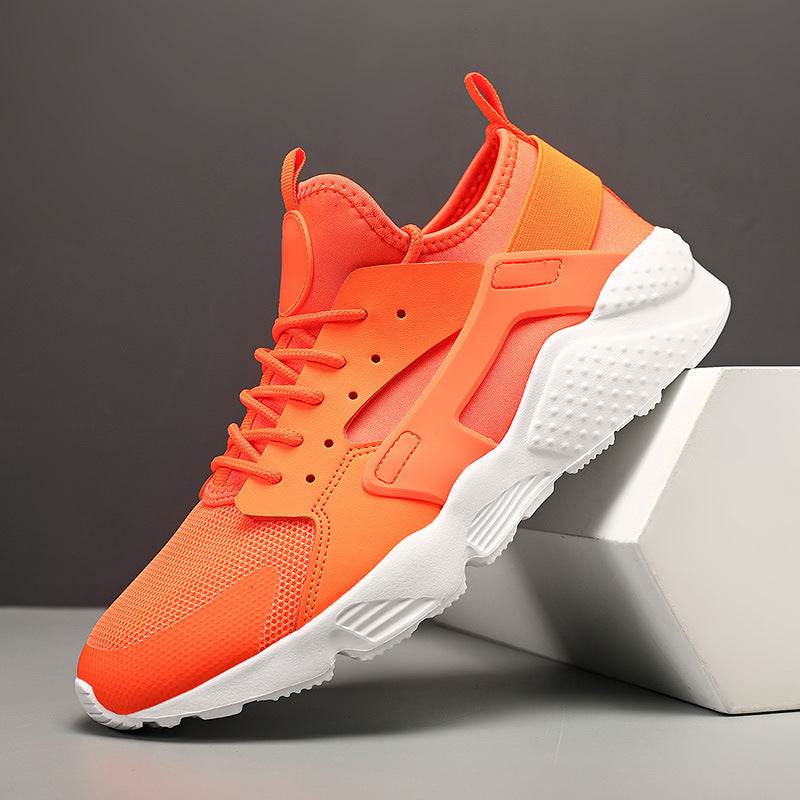 Dames performance sneakers met antislipzool en ademend bovenwerk – Geel