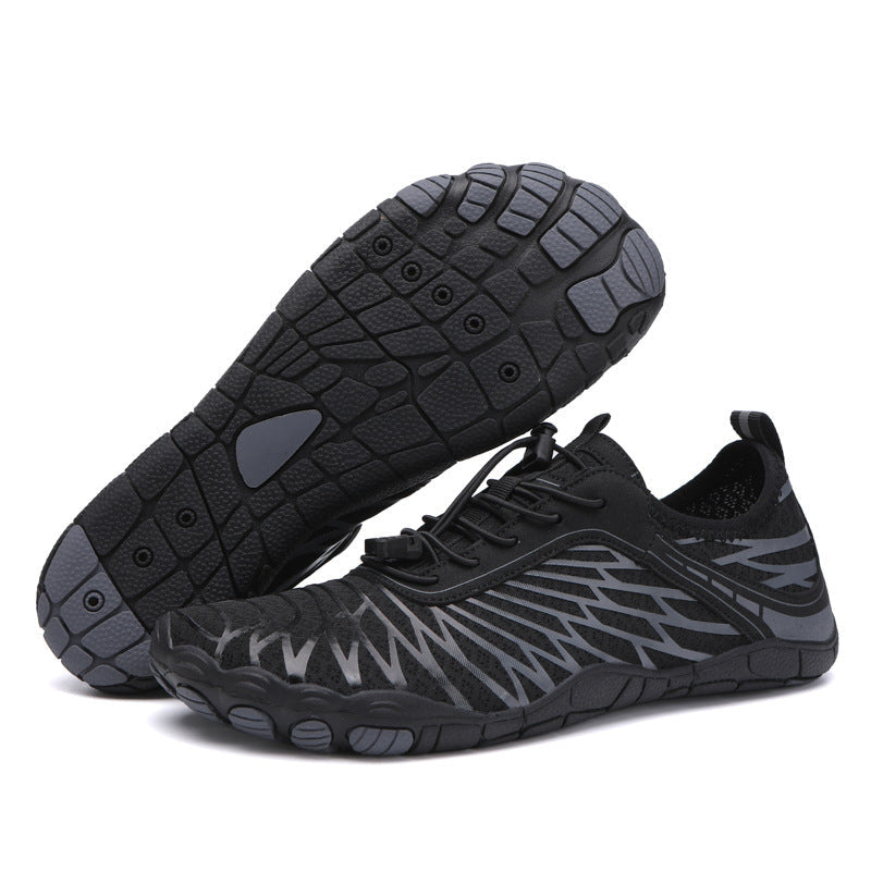 Dames performance hardloopschoenen met antislipzool en flexibele zool – Zwart