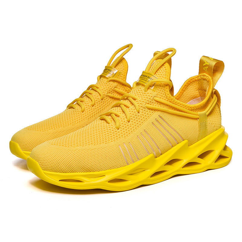 Dames performance hardloopschoenen met ademend mesh bovenwerk en dempende zool – Zwart
