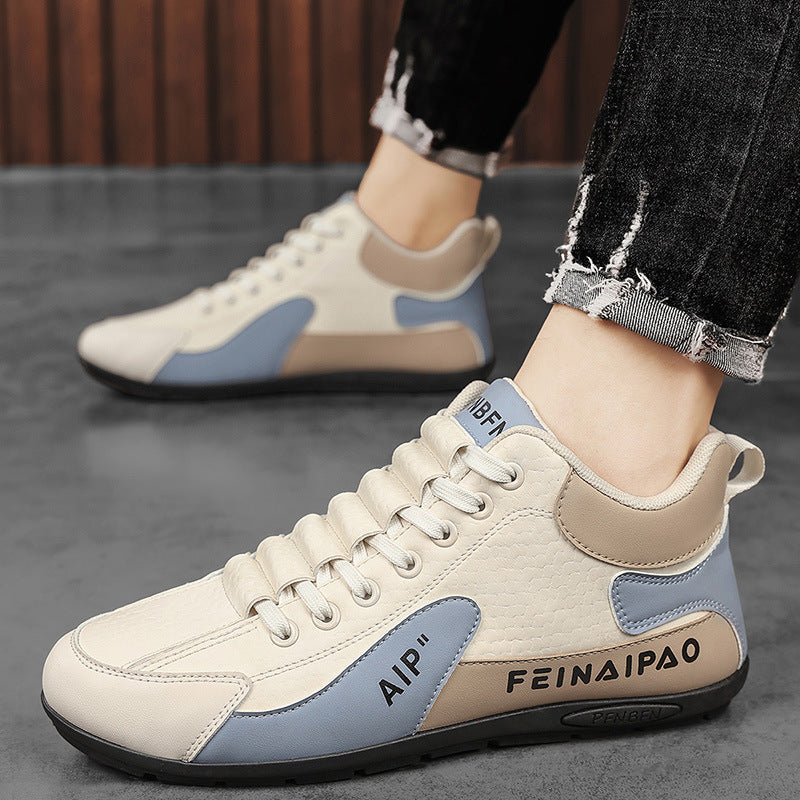 Dames sportieve sneakers met opvallend ontwerp – Grijs