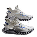 Dames performance sneakers met ademend bovenwerk en dempende zool – Wit en Zwart – Wit