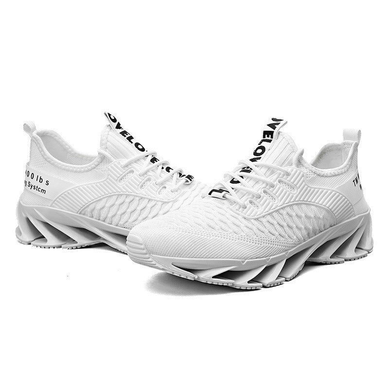 Dames performance sneakers – Groen en Zwart – Bruin