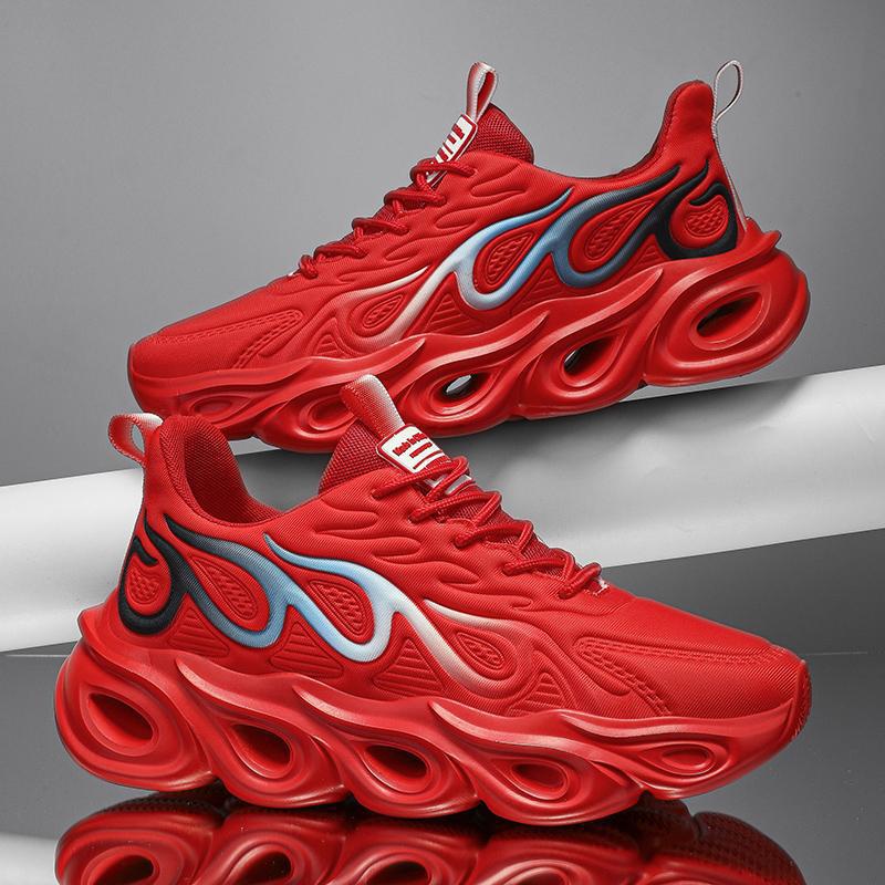 Dames sportieve sneakers met luchtkussenzool – Groen