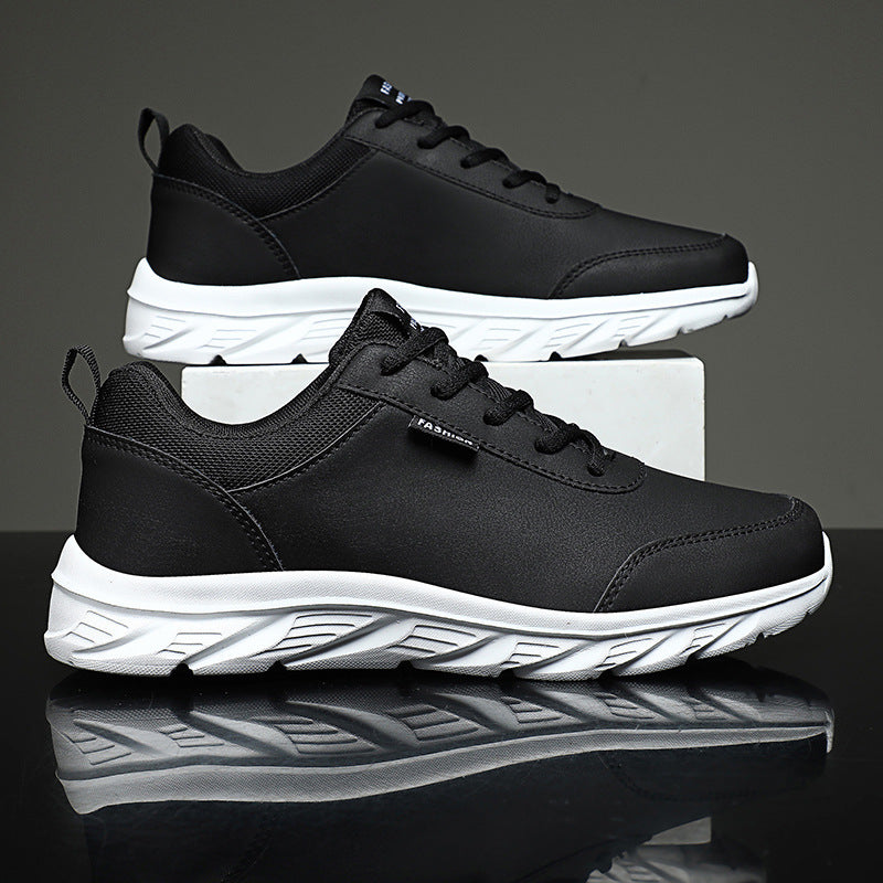 Dames lichte vrijetijdssneakers – Zwart-wit