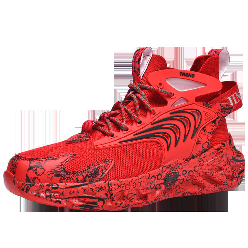 Dames lichte sportsneakers – Zwart en Wit – Wit