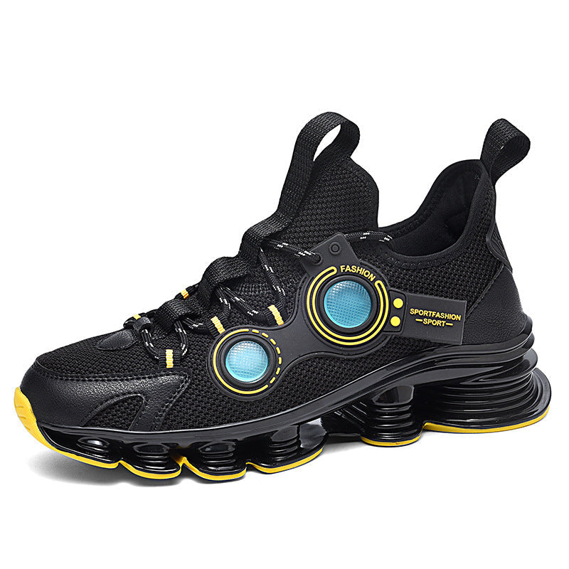 Dames lichte performance sneakers met dempende zool – Rood