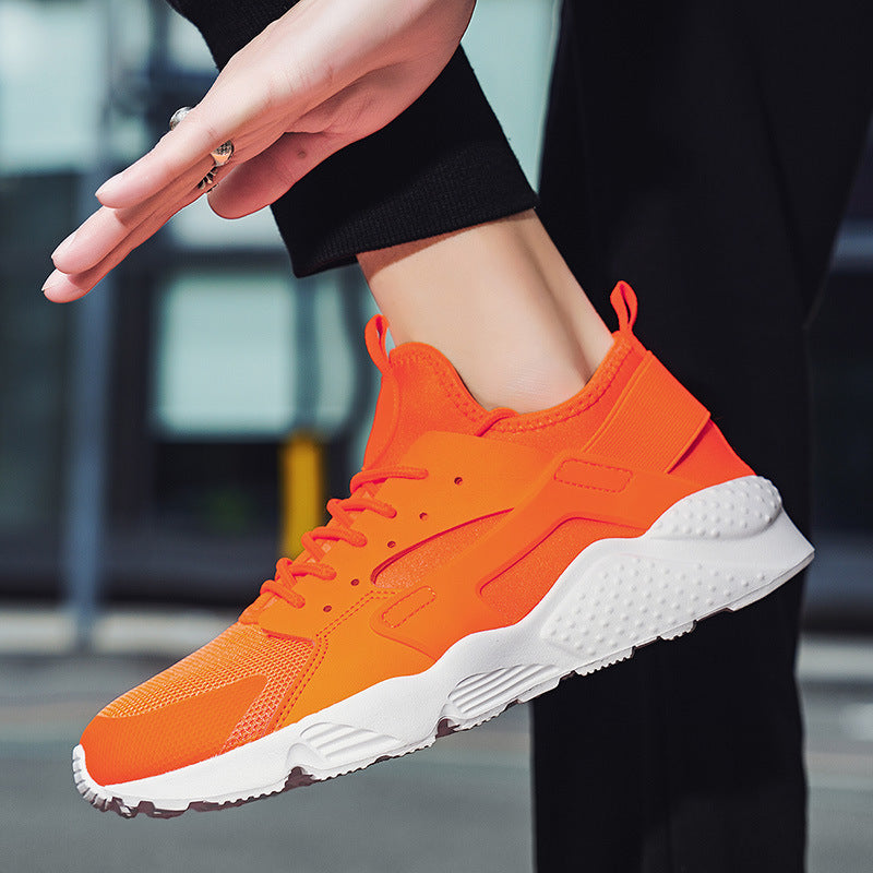 Dames performance sneakers met antislipzool en ademend bovenwerk – Neongroen
