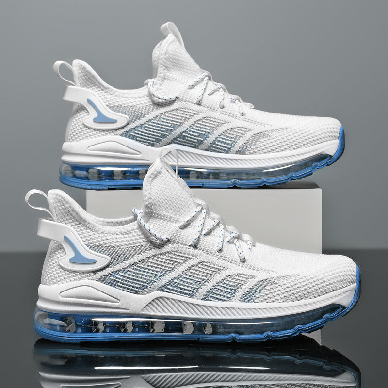 Dames hardloopschoenen met ademend mesh bovenwerk en dempende zool – Donkergrijs en Donkergroen – Donkergroen