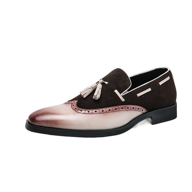 Dames modieuze mocassins met kwastdetails – Beige
