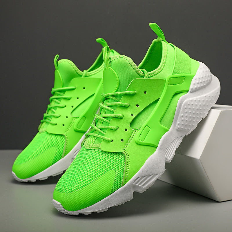 Dames performance sneakers met antislipzool en ademend bovenwerk – Groen