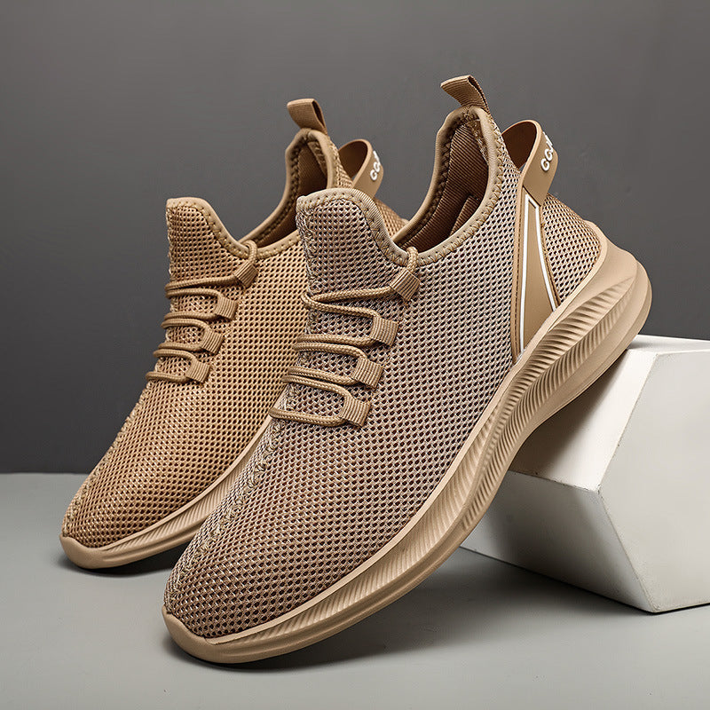 Dames lichte hardloopschoenen – Groen en Bruin – Groen