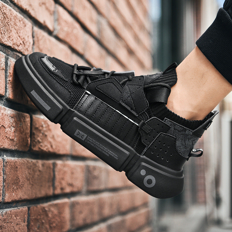 Dames technische sneakers met gripprofiel – Grijs
