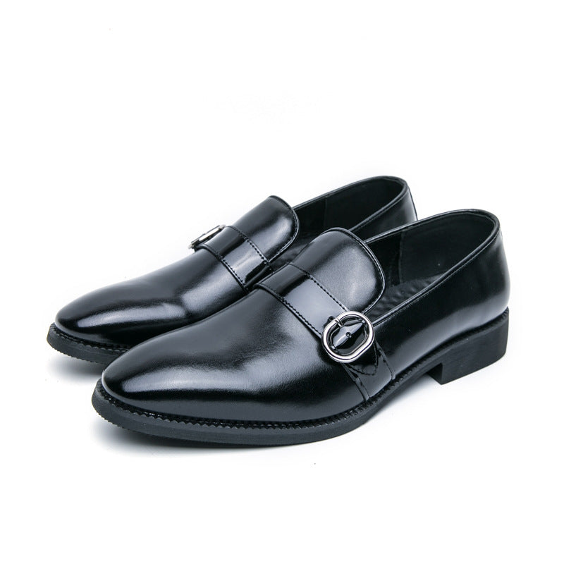 Dames modieuze mocassins met gespsluiting – Paars