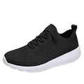 Dames lichte sneakers met flexibele zool – Zwart