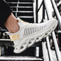 Dames performance sneakers met flexibele zool en ademend mesh bovenwerk – Appelgroen