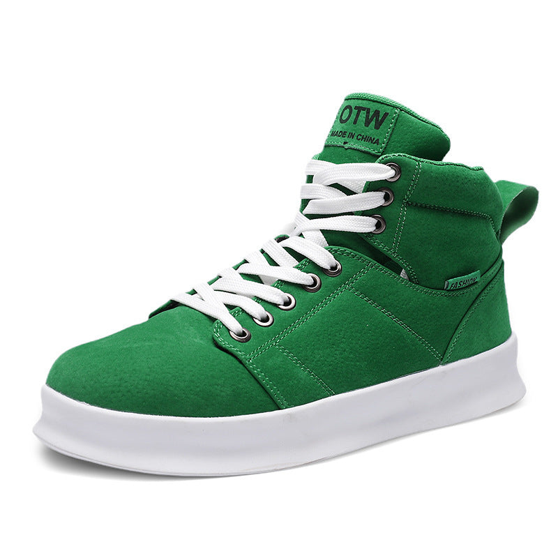 Dames sportieve vrijetijdssneakers – Zwart en Donkergroen – Donkergroen