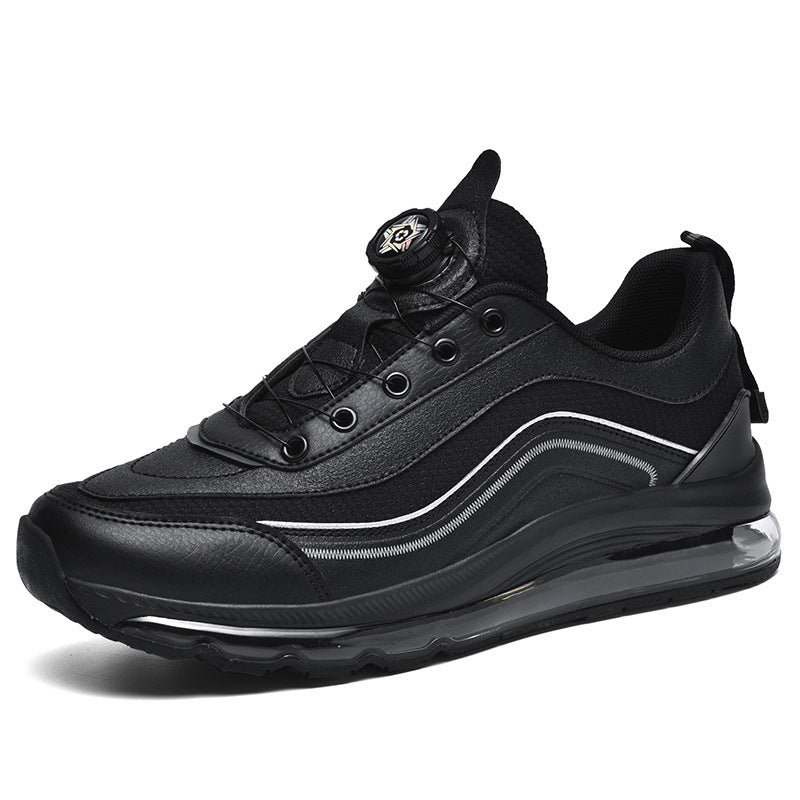 Dames sportsneakers met vetersluiting en dempende zool – Donkergroen