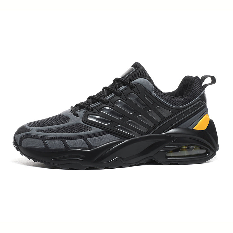 Dames performance sneakers met luchtkussenzool en ondersteunende zool – Oranje