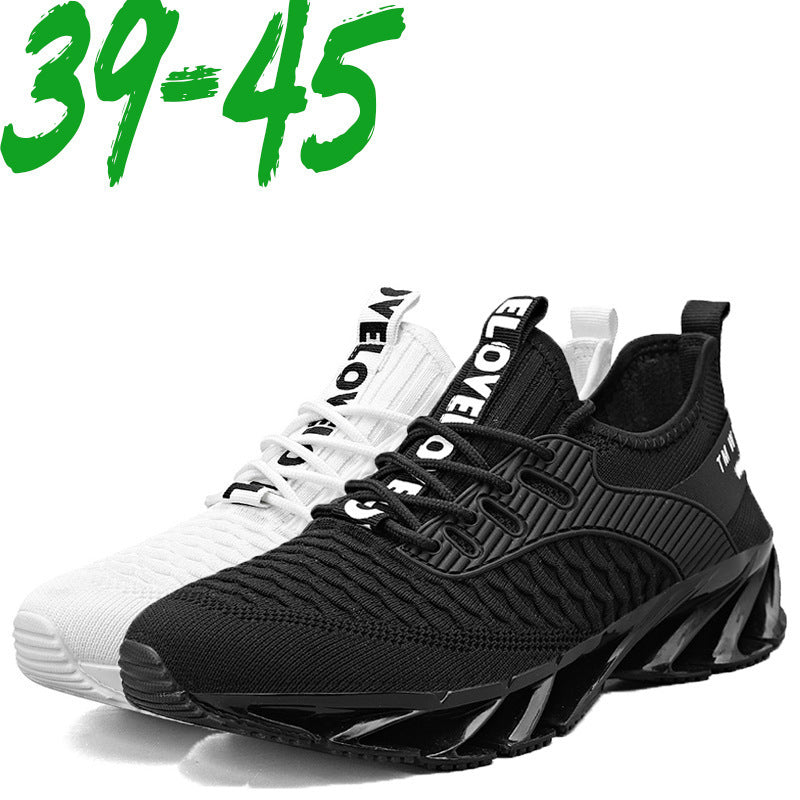 Dames performance sneakers – Groen en Zwart – Zwart