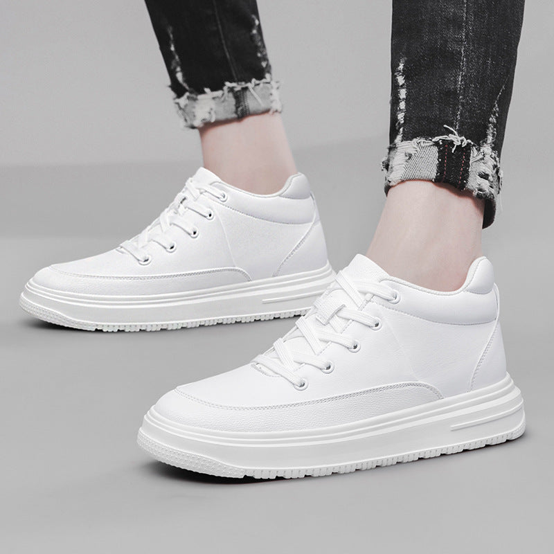 Dames modieuze vrijetijdssneakers met antislipzool en ademend bovenwerk – Wit