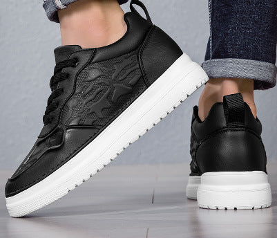 Dames modieuze sneakers met comfortzool – Zwart
