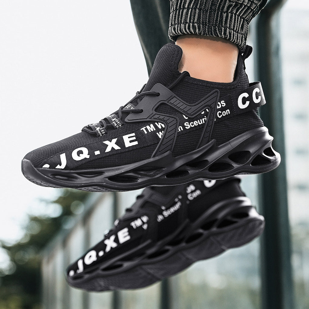 Dames lichte sneakers – Zwart