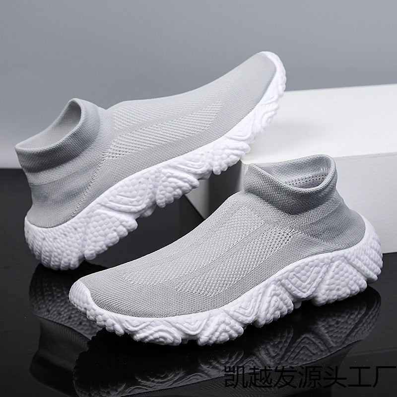 Dames sportieve slip-on sneakers met antislipzool – Zwart