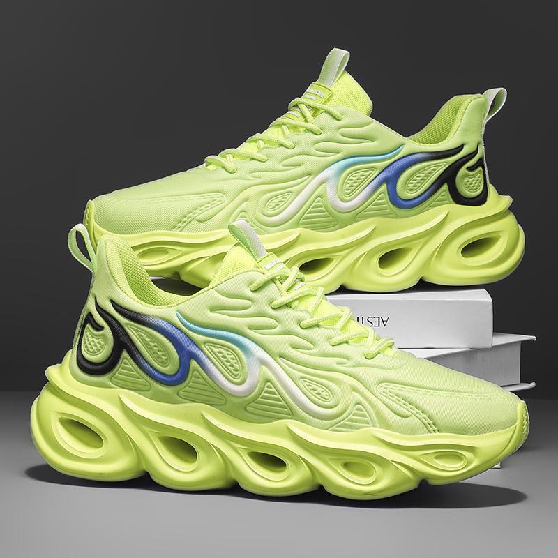Dames sportieve sneakers met luchtkussenzool – Rood