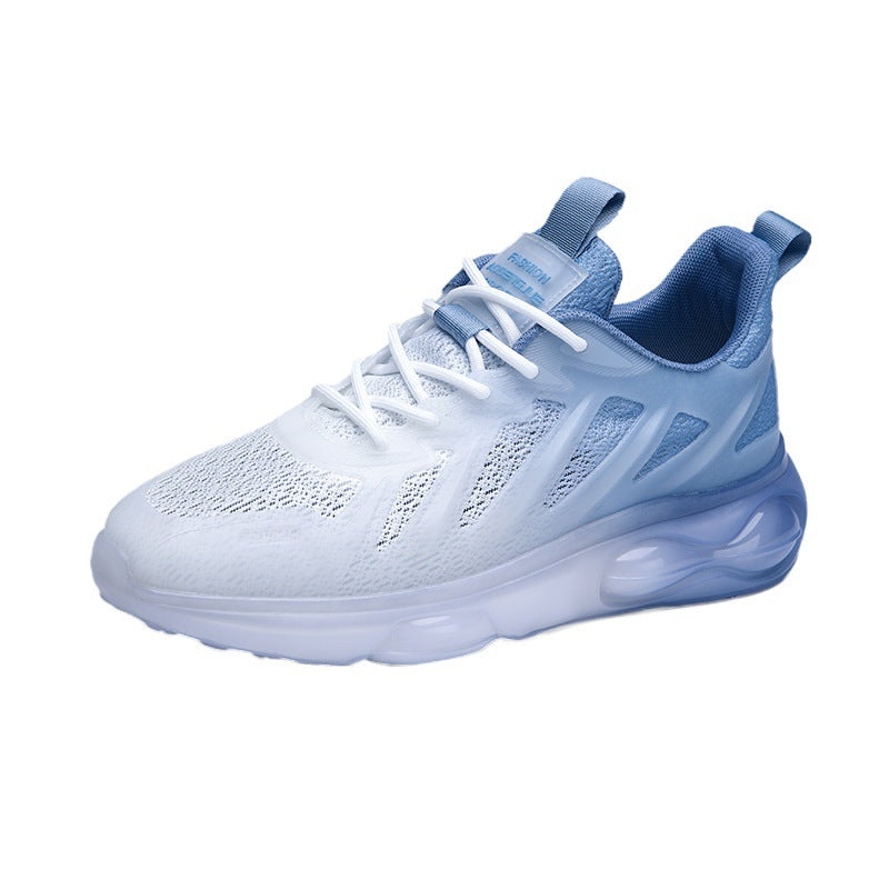 Dames hardloopschoenen met ademend mesh bovenwerk en dempende zool – Zwart en Wit – Zwart