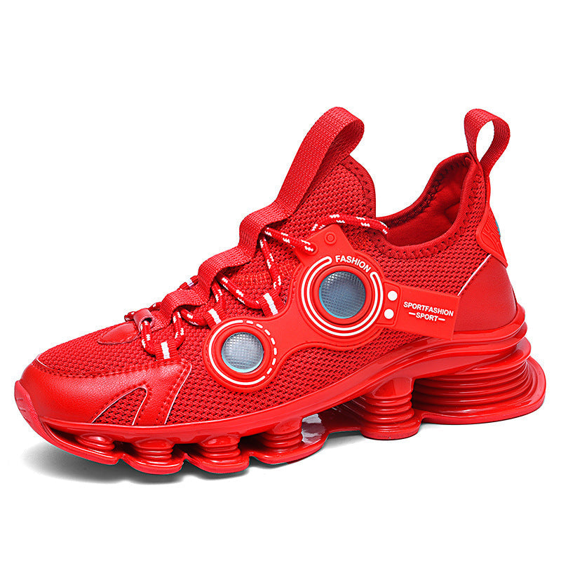 Dames lichte performance sneakers met dempende zool – Wit