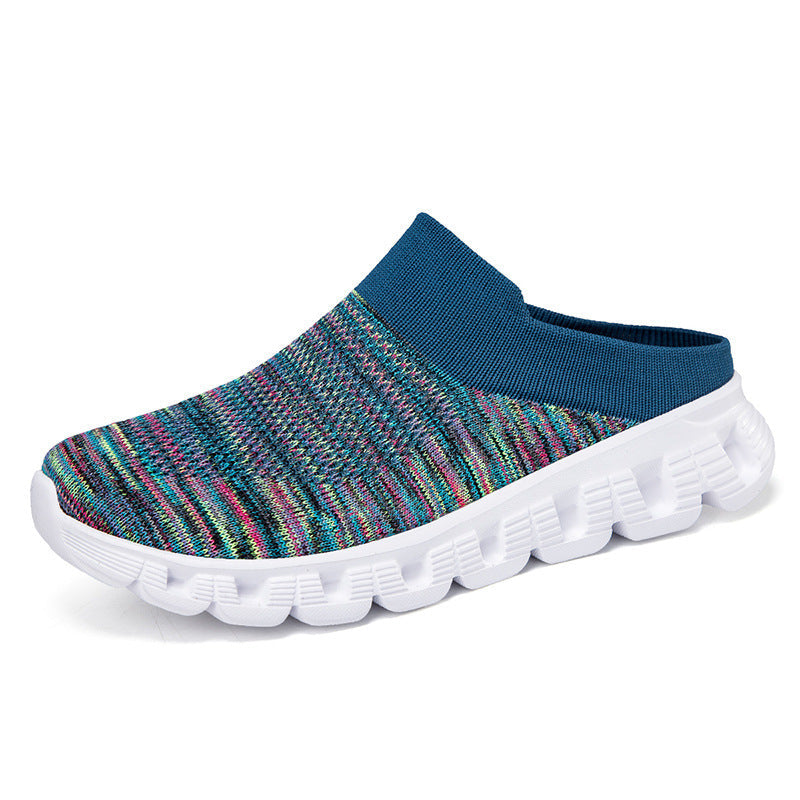 Dames comfortabele clogs – Blauw