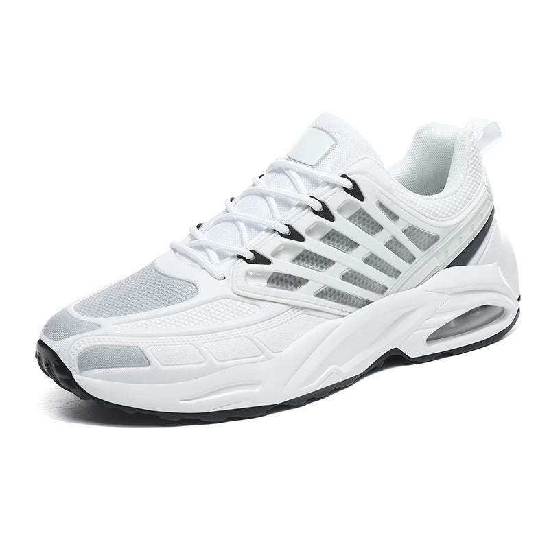 Dames performance sneakers met luchtkussenzool en ondersteunende zool – Wit