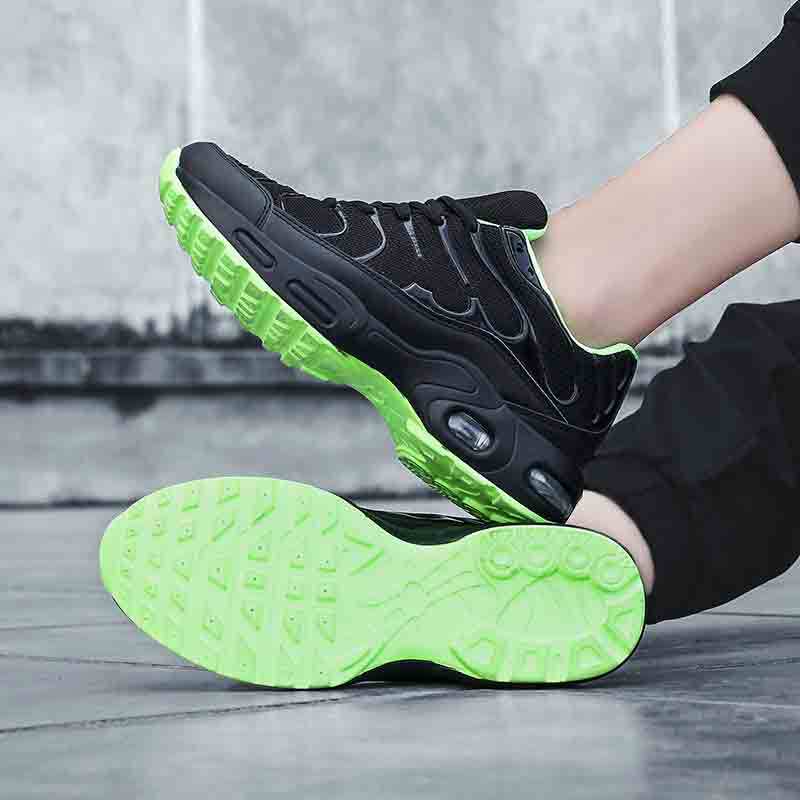 Dames sportieve sneakers met ademend bovenwerk en dempende zool – maten 39–47 – Rood