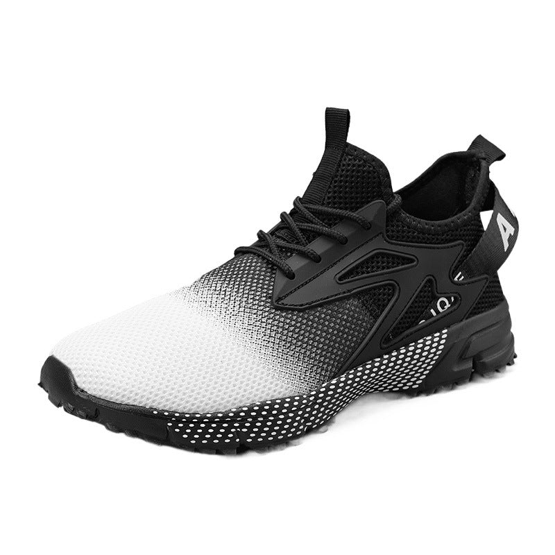 Dames sportieve sneakers met antislipzool – Groen en Rood – Wit