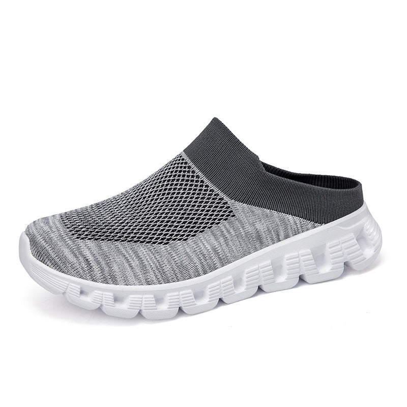 Dames comfortabele clogs – Zwart-wit