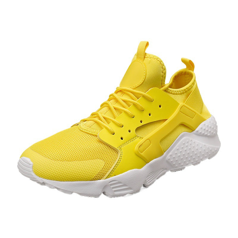 Dames performance sneakers met antislipzool en ademend bovenwerk – Neongroen