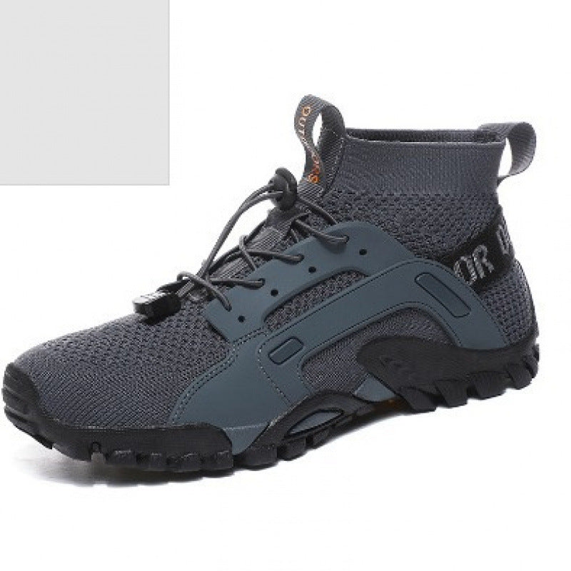 Dames outdoorsneakers – Grijs