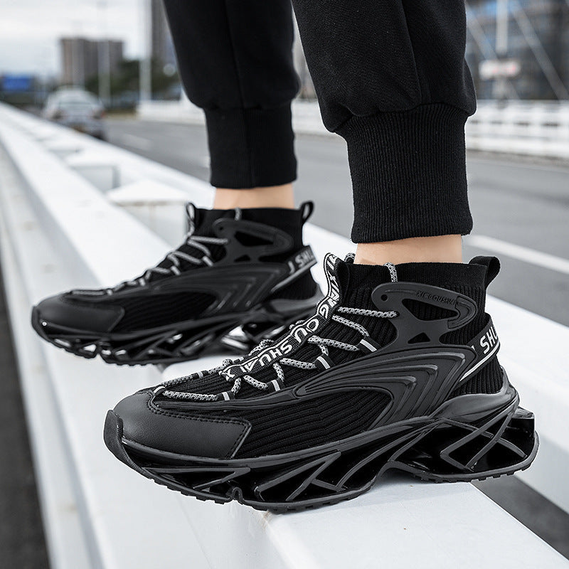 Dames performance sneakers met dynamisch zoolprofiel – Blauw