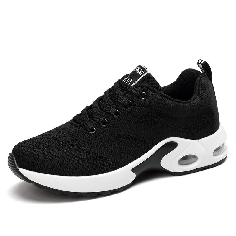 Dames sportieve sneakers – Rood en Wit – Roze