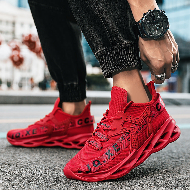 Dames performance sneakers met ademend mesh bovenwerk – Wit