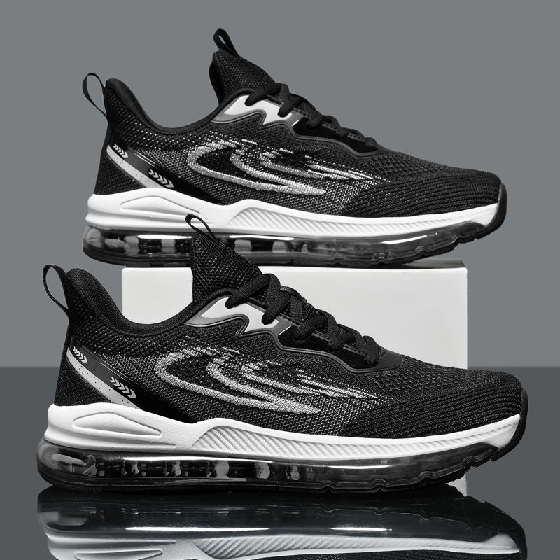 Dames performance sneakers met ademend mesh bovenwerk en dempende zool – Wit