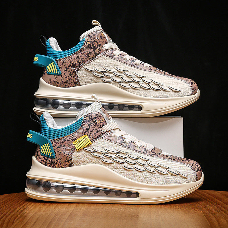 Dames performance sneakers met dempende zool – Wit en Zwart – Zwart
