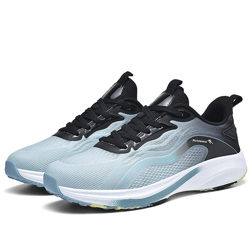 Dames hardloopschoenen met ademend bovenwerk – Zwart-blauw en Zwart – Zwart