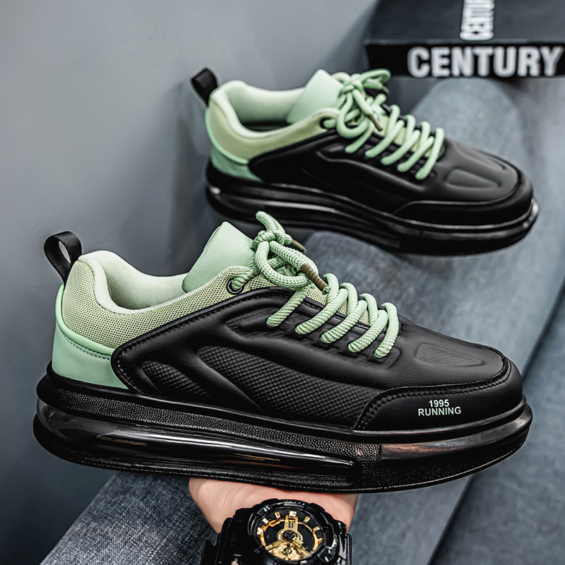 Dames comfortabele vrijetijdssneakers met dempende zool – Zwart