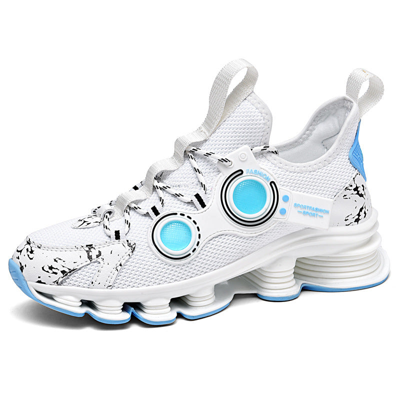 Dames lichte performance sneakers met dempende zool – Wit