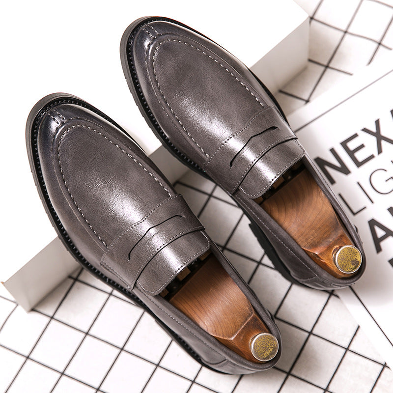 Dames mocassins met antislipzool en leren bovenwerk – Zwart