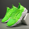 Dames performance sneakers met antislipzool en ademend bovenwerk – Groen